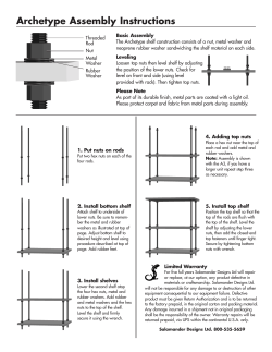 Archetype Instructions