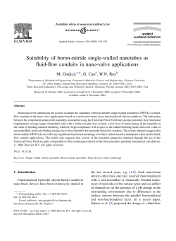 Suitability of boron-nitride single-walled nanotubes as