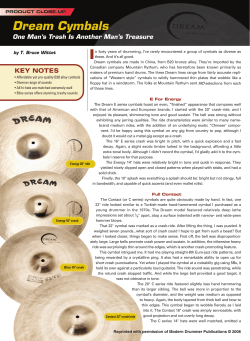 Dream Cymbals