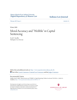 Moral Accuracy and - Digital Repository @ Maurer Law