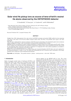 Solar wind He pickup ions as source of tens-of