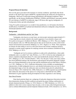 Proposed Research Question: How are the genes