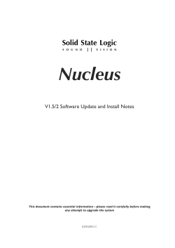 Nucleus - SSL Update || Solid State Logic