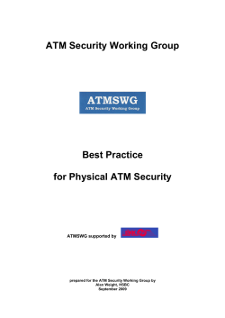 atmswg best practice for physical atm security