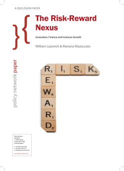 The Risk-Reward Nexus