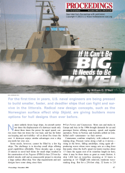 If it Can`t Be Big, It Needs to Be Novel