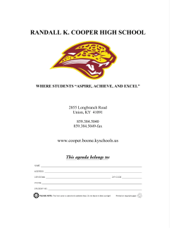 randall k. cooper high school
