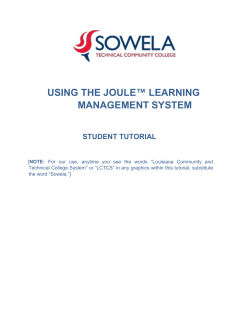 Outline for Moodle Online Learning Workshop for Students