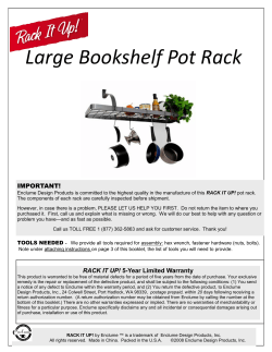 Large Bookshelf Pot Rack
