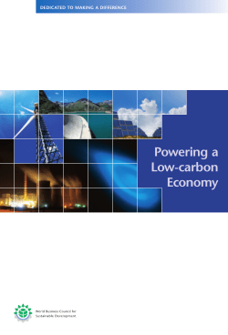 Powering a L b Low-carbon Economy