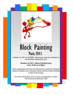 Block Painting - Nova Southeastern University