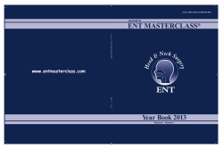 Journal 2013 - ent masterclass
