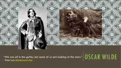 Oscar wilde