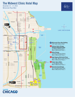 The Midwest Clinic Hotel Map