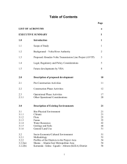 Table of Contents - European Investment Bank
