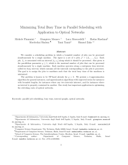 Minimizing Total Busy Time in Parallel Scheduling