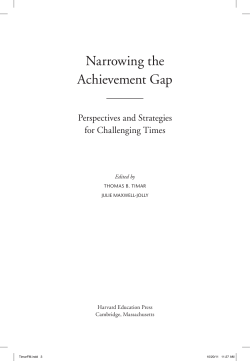 Reframing the ecology of opportunity and