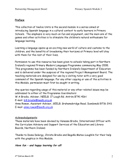 Partnership Management Board