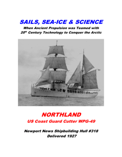Sails Sea Ice Science - NNS Apprentice Organizations Web Site