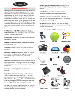 Fitness Fundamentals