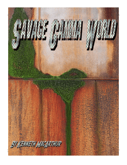 savage gamma world