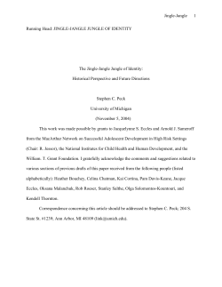 The jingle-jangle jungle of identity