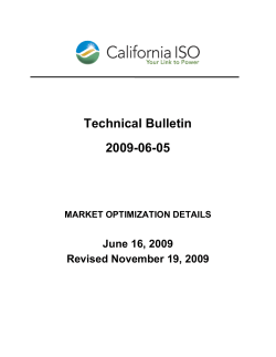 Market Optimization Details
