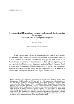 compte rendu Amerindia 17