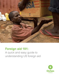 Foreign aid 101 - The Borgen Project