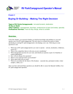 Chapter 2 Buying or Building