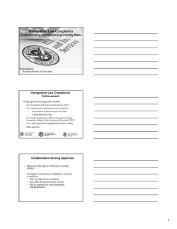 Immigration Law Compliance