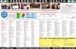 PARTNERING FOR HEALTH