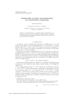 GENERALIZED ALUTHGE TRANSFORMATION ON p