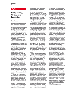 PDF Version - Memorial Sloan Kettering Cancer Center