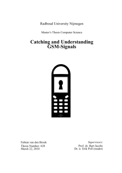 Catching and Understanding GSM-Signals