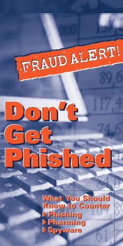 Spyware Don`t Get Phished Don`t Get Phished Don`t Get Phished