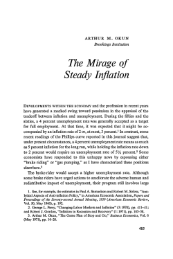 The Mirage of Steady Inflation