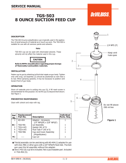 tgs-503 8 ounce suction feed cup - DeVilbiss Automotive Refinishing