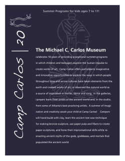 Camp Carlos 20 - Michael C. Carlos Museum