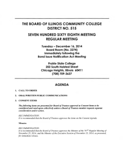 the board of illinois community college district no. 515 seven