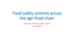 Food safety controls across the agri