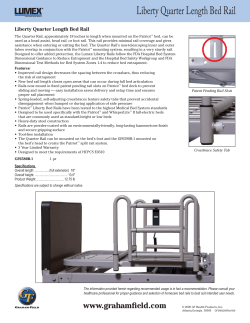 Liberty Quarter Length Bed Rail - Graham
