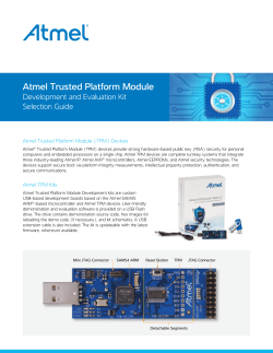 Atmel Trusted Platform Module