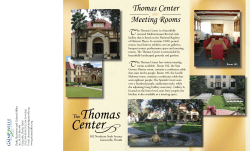 Thomas Center Meeting Rooms