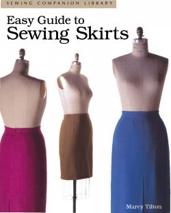 Sewing Skirts - Threads Magazine