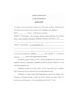 County Smoking Policy