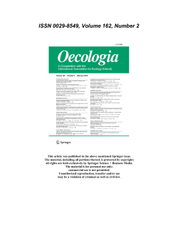 ISSN 0029-8549, Volume 162, Number 2