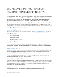 bed assembly instructions for standard bunking