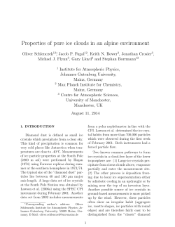 Manuscript - AMS supported meetings