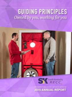 guiding principles - South Kentucky RECC